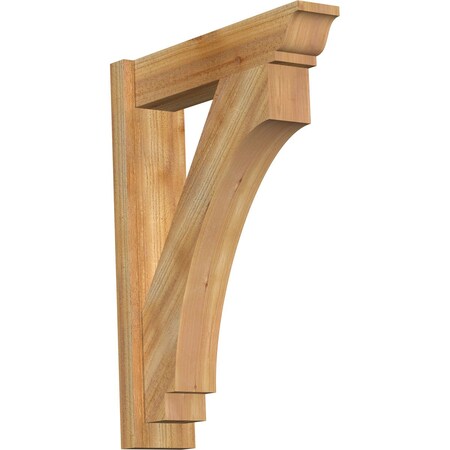 Ekena Millwork Imperial Rough Sawn Traditional Outlooker, Western Red Cedar, 6"W x 24"D x 32"H OUT06X24X32IMP01RWR